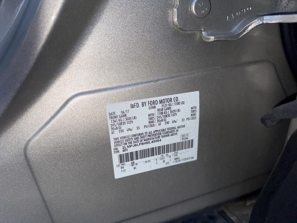 used 2017 Lincoln MKX car, priced at $18,235