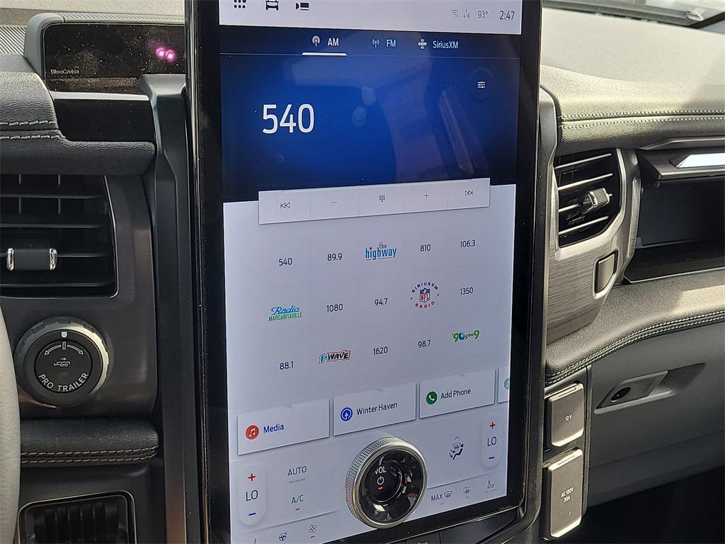 new 2025 Ford F-150 Lightning car, priced at $57,795