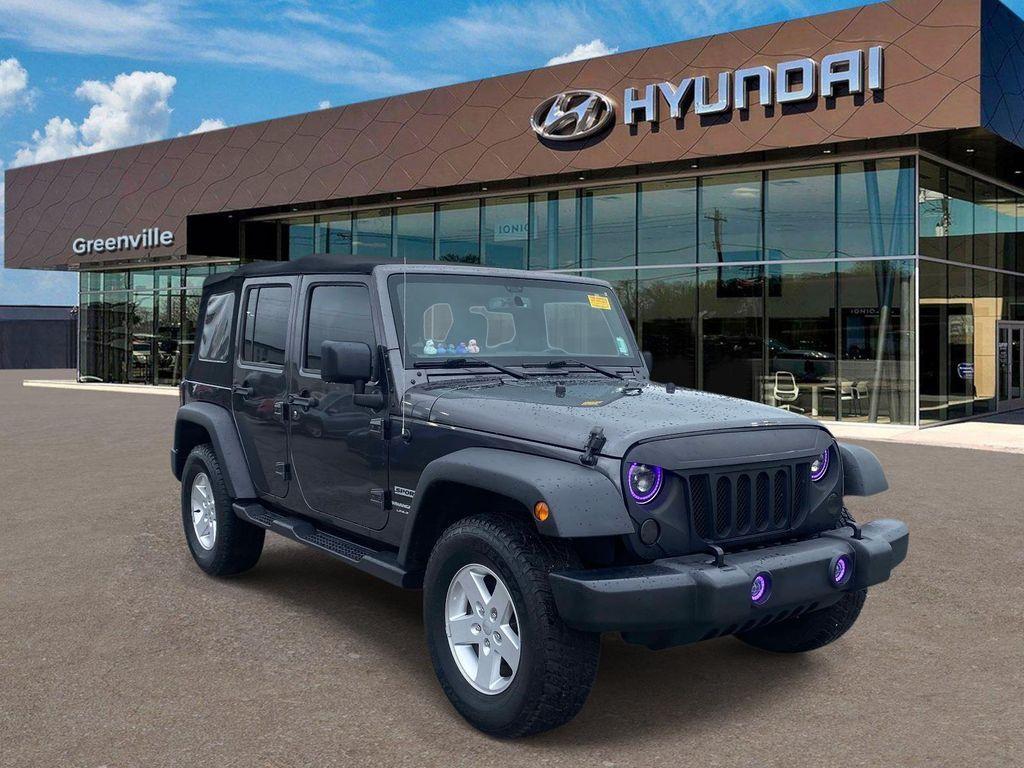 used 2018 Jeep Wrangler JK Unlimited car, priced at $21,620