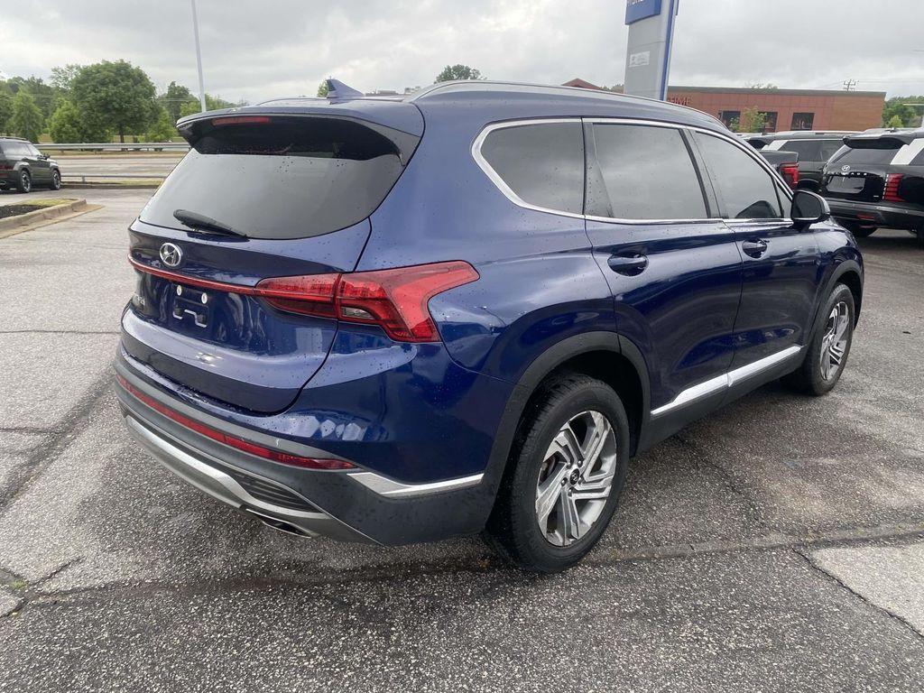 used 2021 Hyundai Santa Fe car, priced at $19,620