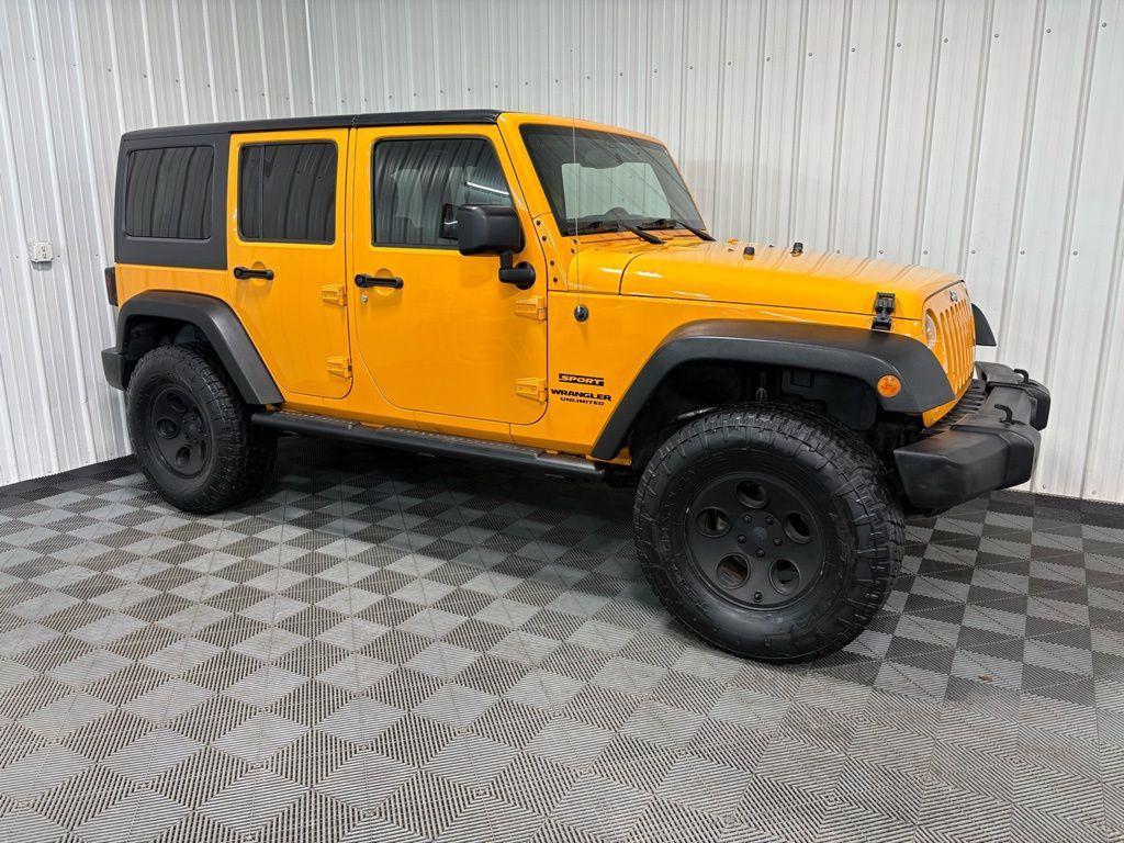 used 2013 Jeep Wrangler Unlimited car, priced at $20,999