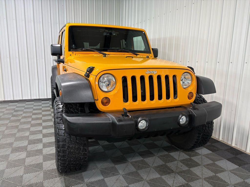 used 2013 Jeep Wrangler Unlimited car, priced at $20,999