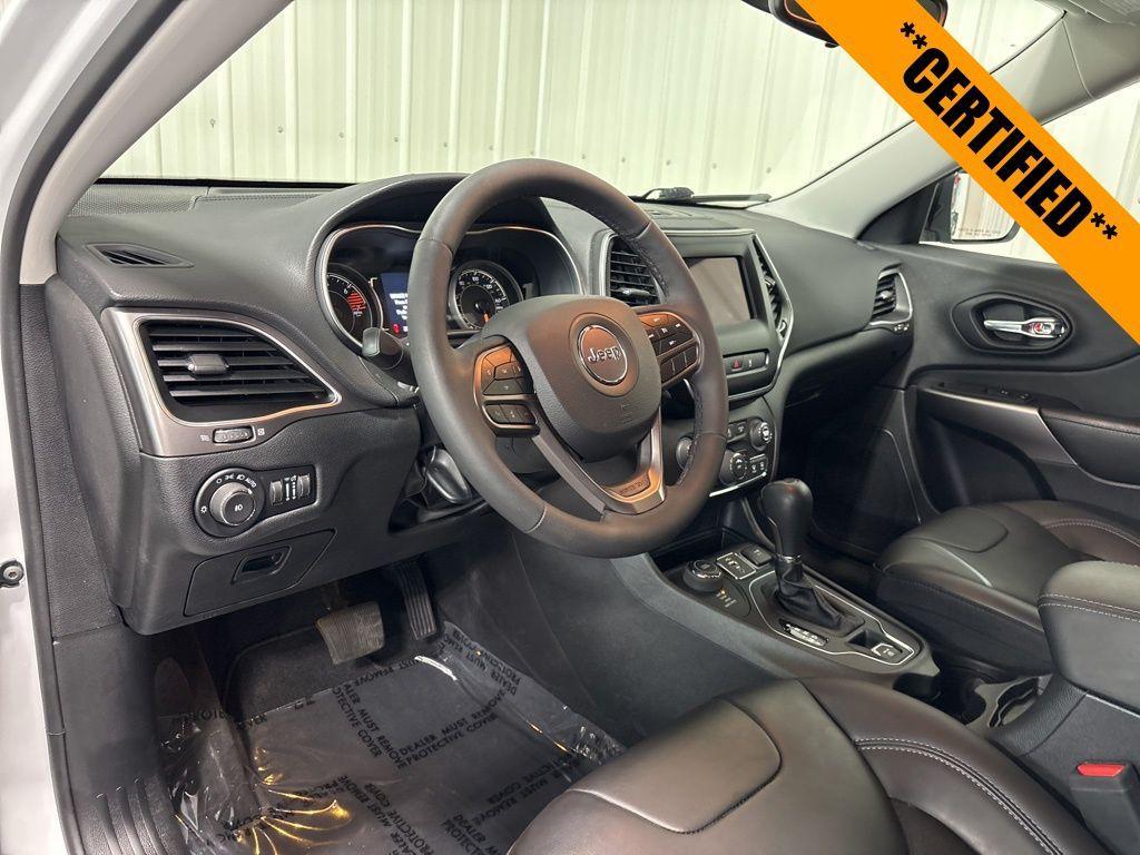 used 2021 Jeep Cherokee car, priced at $23,799