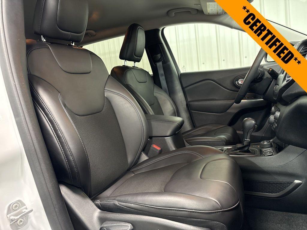 used 2021 Jeep Cherokee car, priced at $23,799