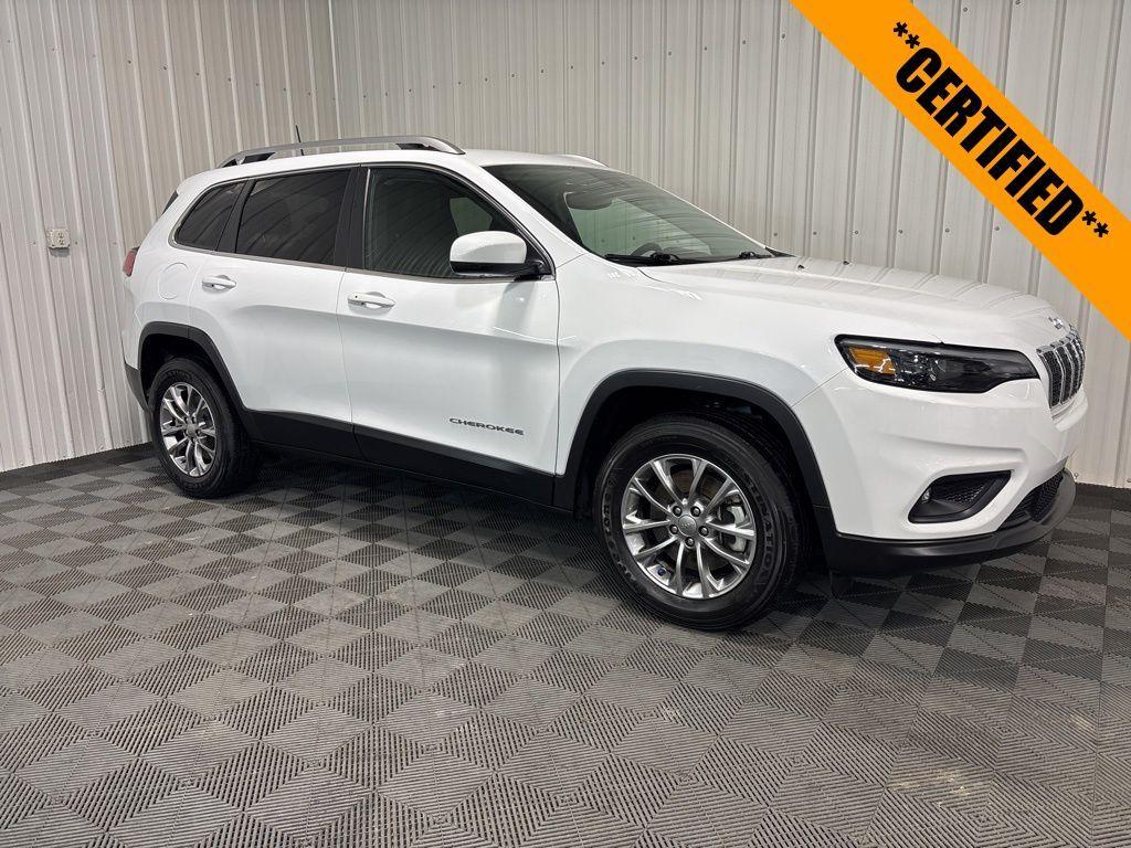 used 2021 Jeep Cherokee car, priced at $23,799