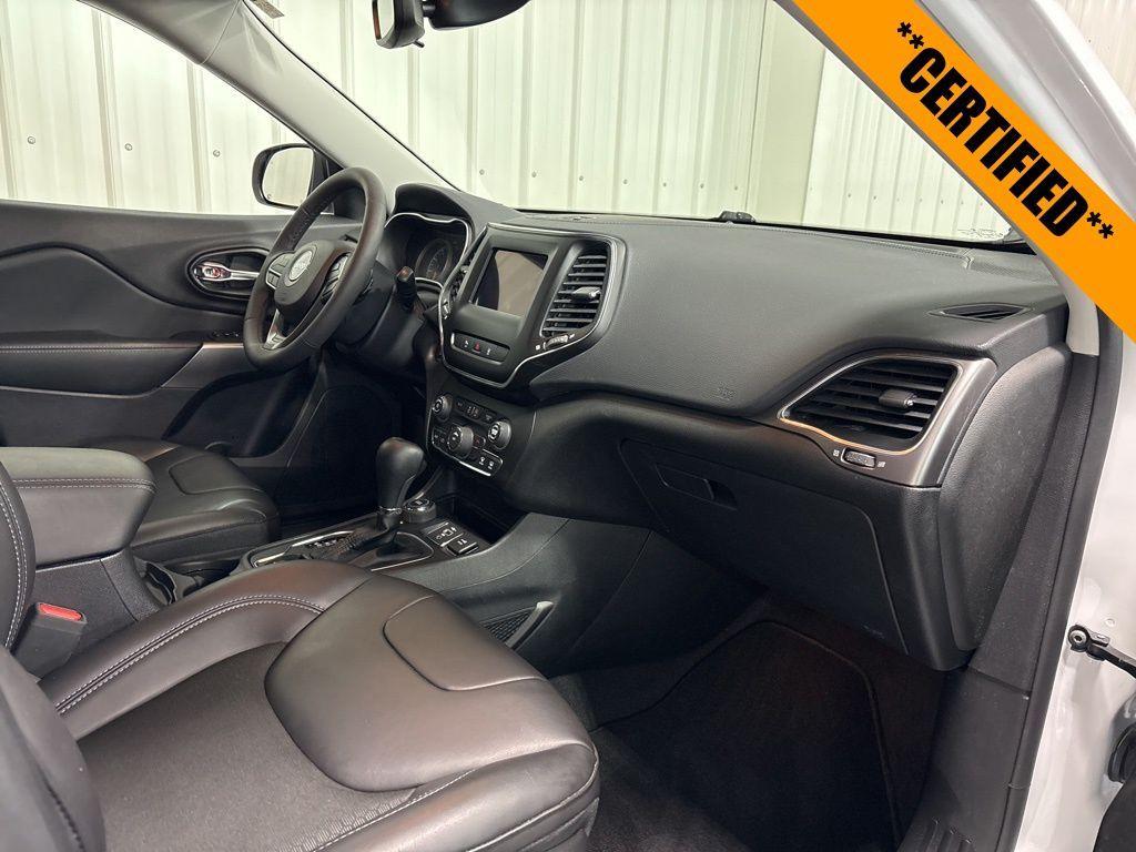 used 2021 Jeep Cherokee car, priced at $23,799