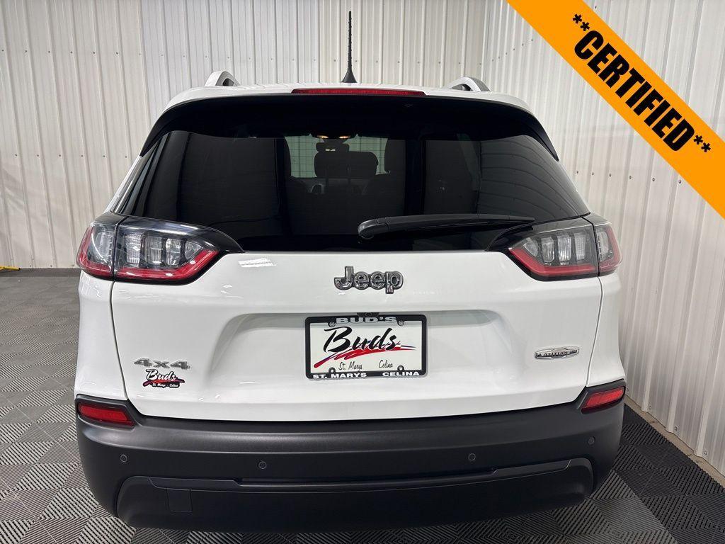 used 2021 Jeep Cherokee car, priced at $23,799