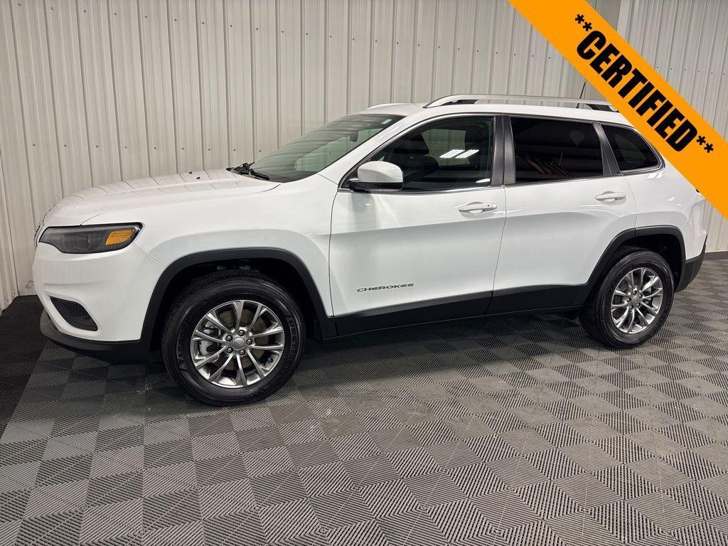 used 2021 Jeep Cherokee car, priced at $23,799