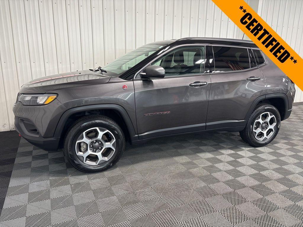 used 2022 Jeep Compass car, priced at $23,499