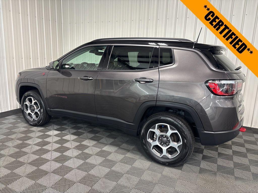 used 2022 Jeep Compass car, priced at $23,499