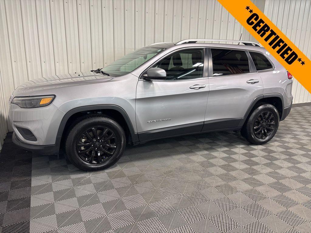used 2021 Jeep Cherokee car, priced at $22,499