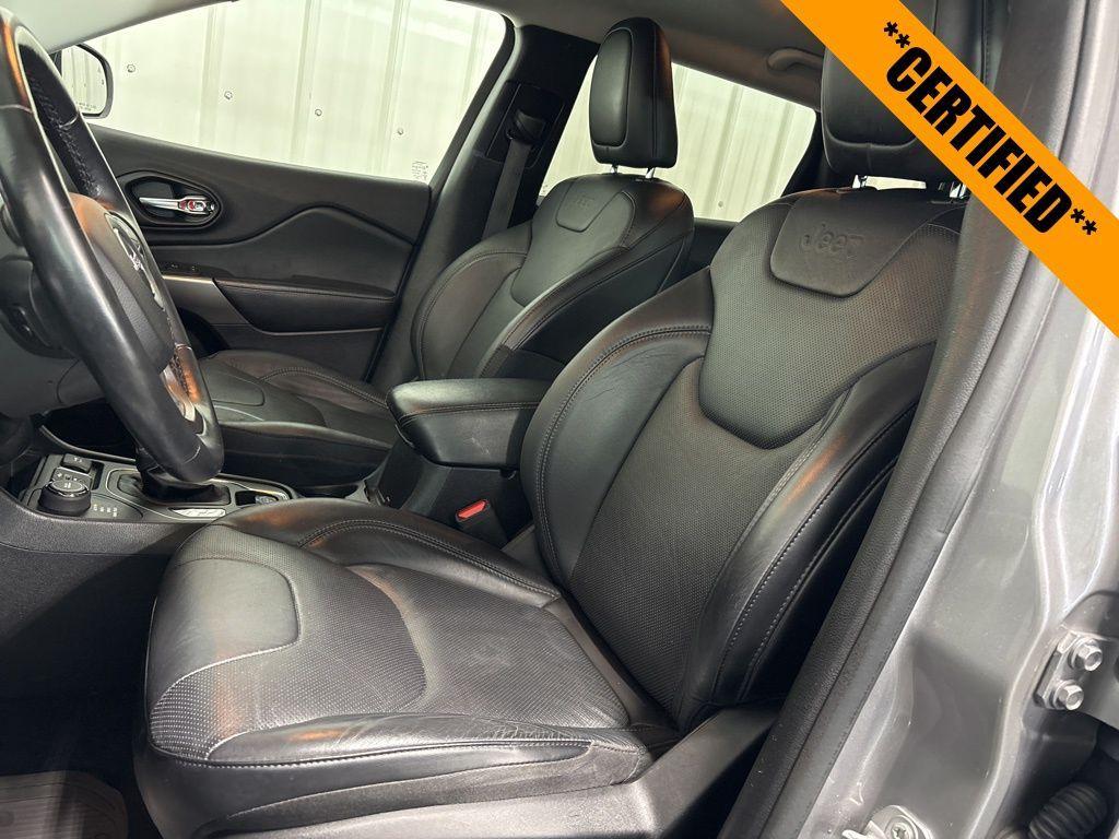 used 2021 Jeep Cherokee car, priced at $22,499