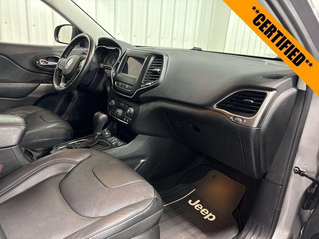 used 2021 Jeep Cherokee car, priced at $22,499