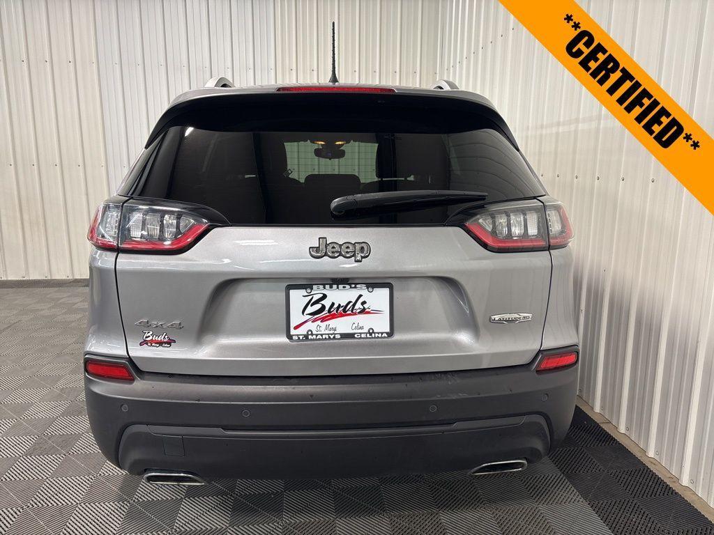used 2021 Jeep Cherokee car, priced at $22,499
