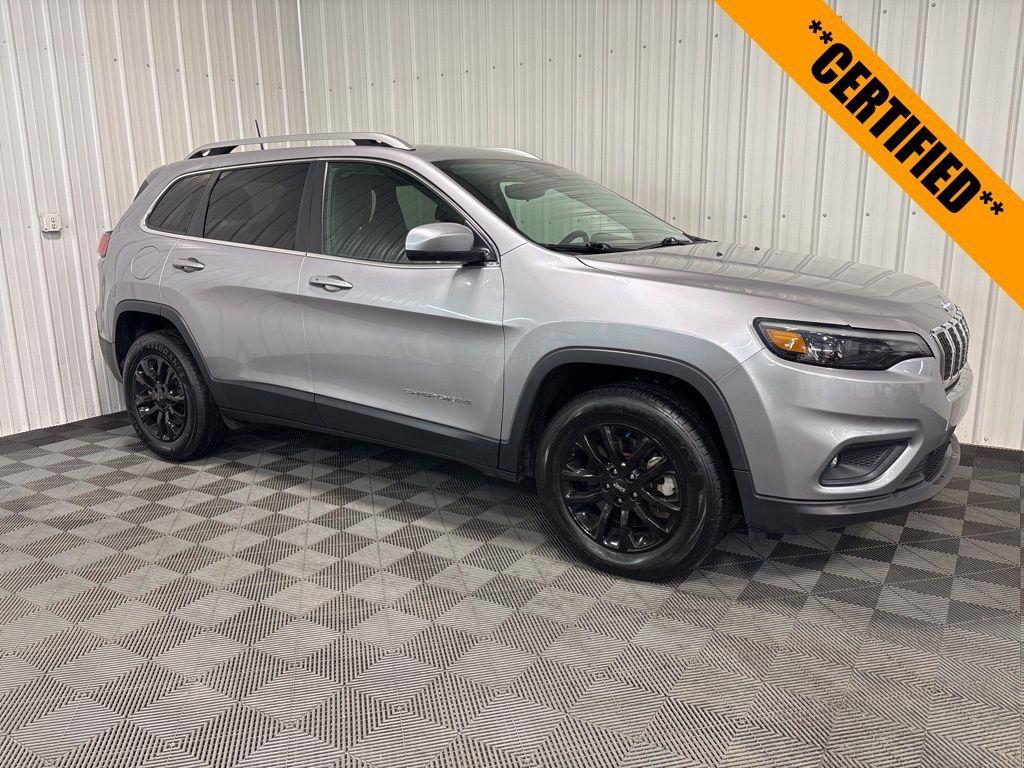 used 2021 Jeep Cherokee car, priced at $22,499
