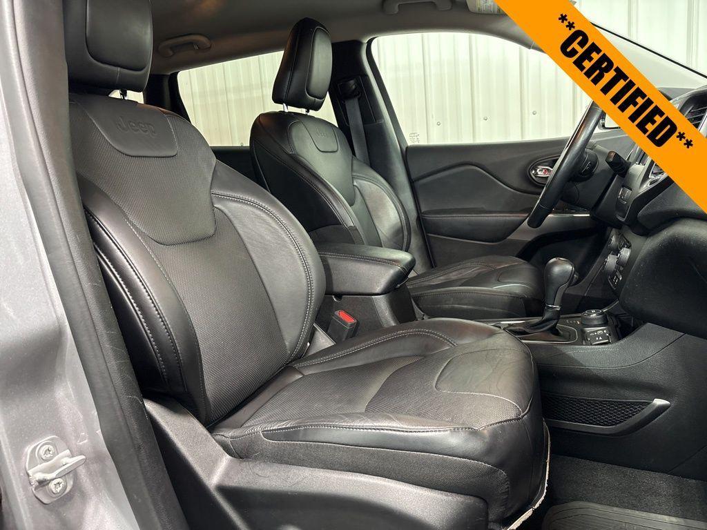 used 2021 Jeep Cherokee car, priced at $22,499