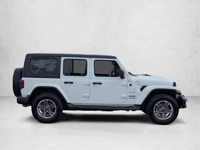 used 2021 Jeep Wrangler Unlimited car, priced at $26,484