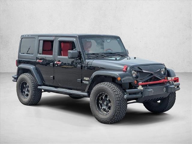 used 2013 Jeep Wrangler Unlimited car, priced at $15,352