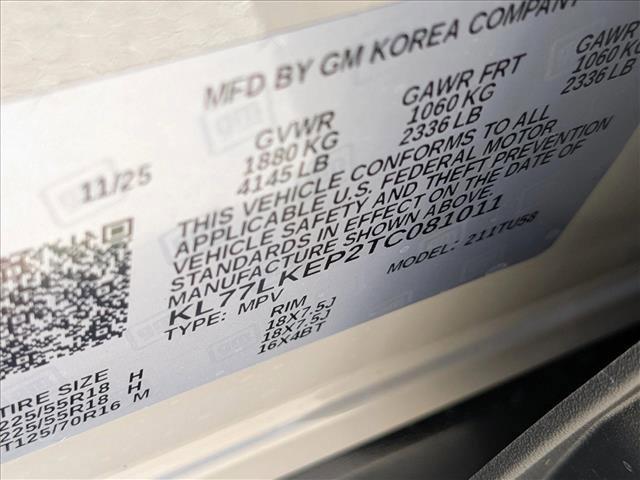 new 2026 Chevrolet Trax car, priced at $27,490