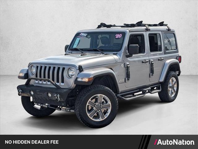 used 2020 Jeep Wrangler Unlimited car, priced at $22,491