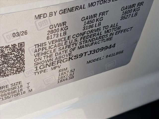 new 2026 Chevrolet Traverse car, priced at $41,485