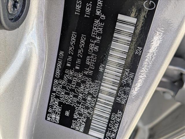 used 2020 Lexus LX 570 car, priced at $62,750