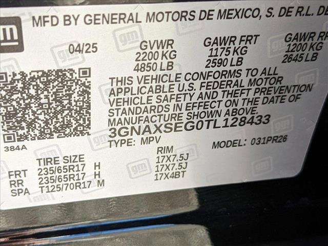 new 2026 Chevrolet Equinox car, priced at $32,295