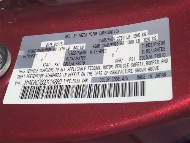 used 2016 Mazda MX-5 Miata car, priced at $20,291