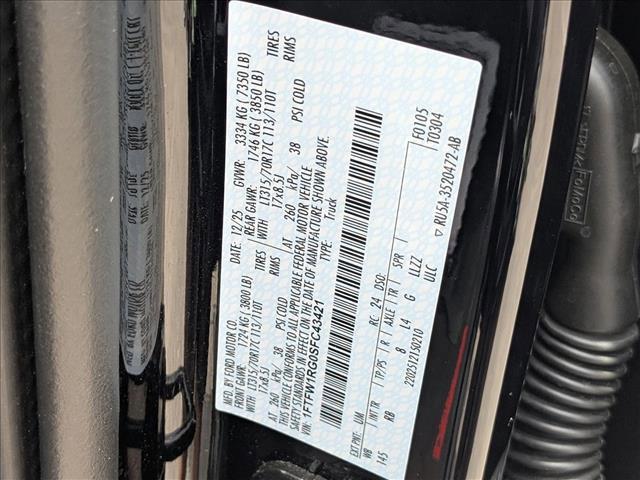 used 2025 Ford F-150 car, priced at $78,617