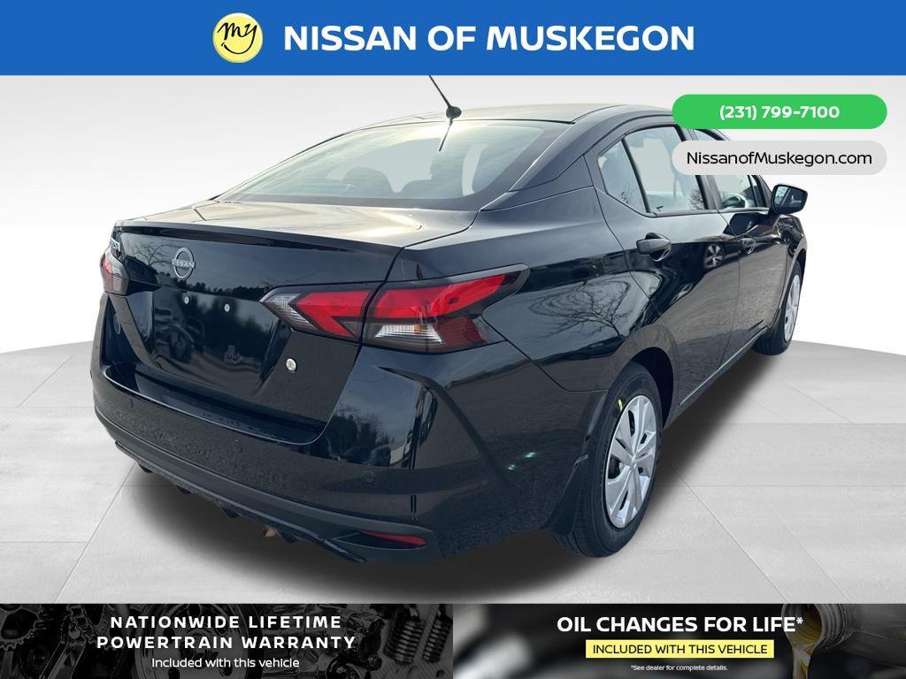 new 2025 Nissan Versa car, priced at $20,340