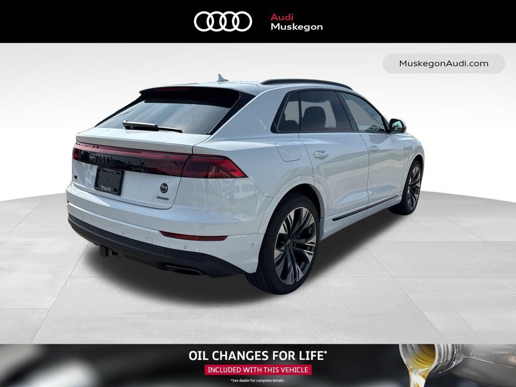 new 2025 Audi Q8 car, priced at $81,544