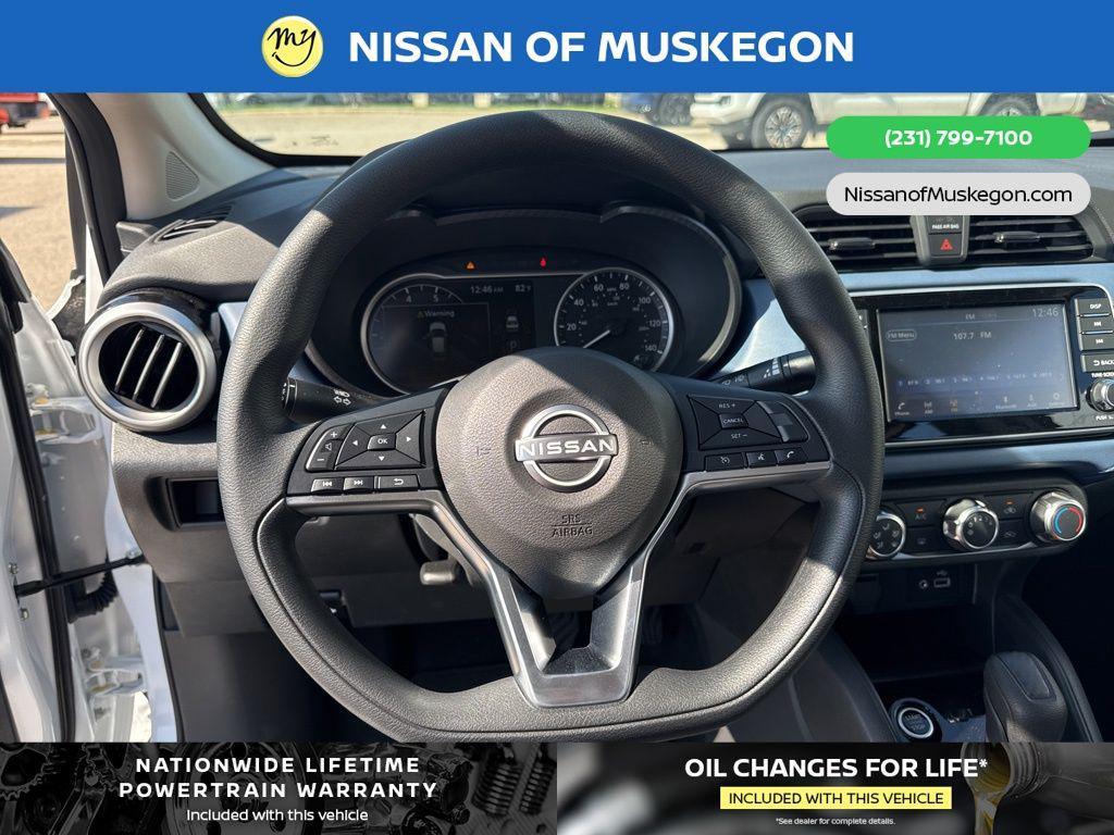 new 2025 Nissan Versa car, priced at $22,050