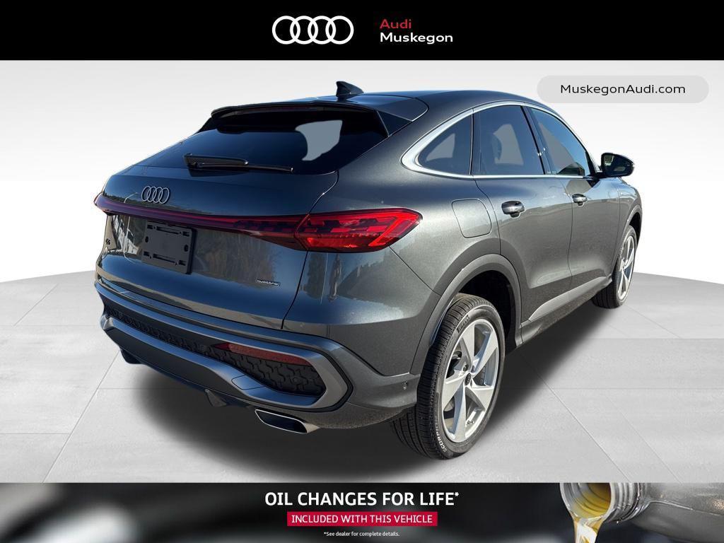 new 2025 Audi Q5 Sportback car, priced at $59,722