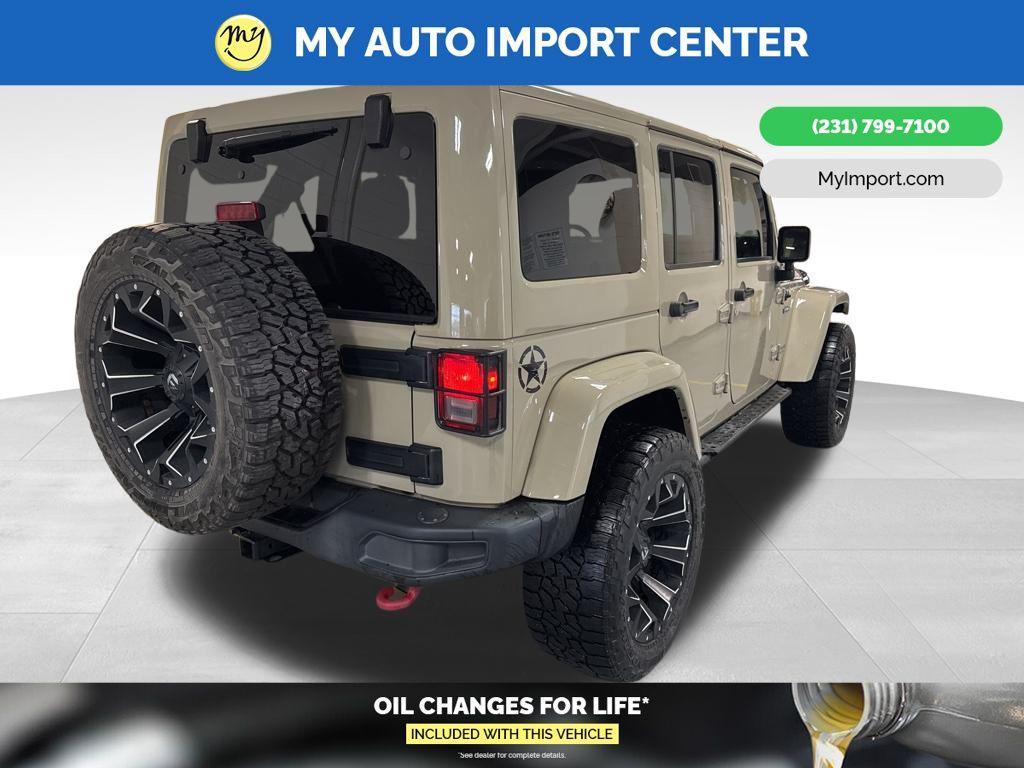 used 2017 Jeep Wrangler Unlimited car, priced at $25,682