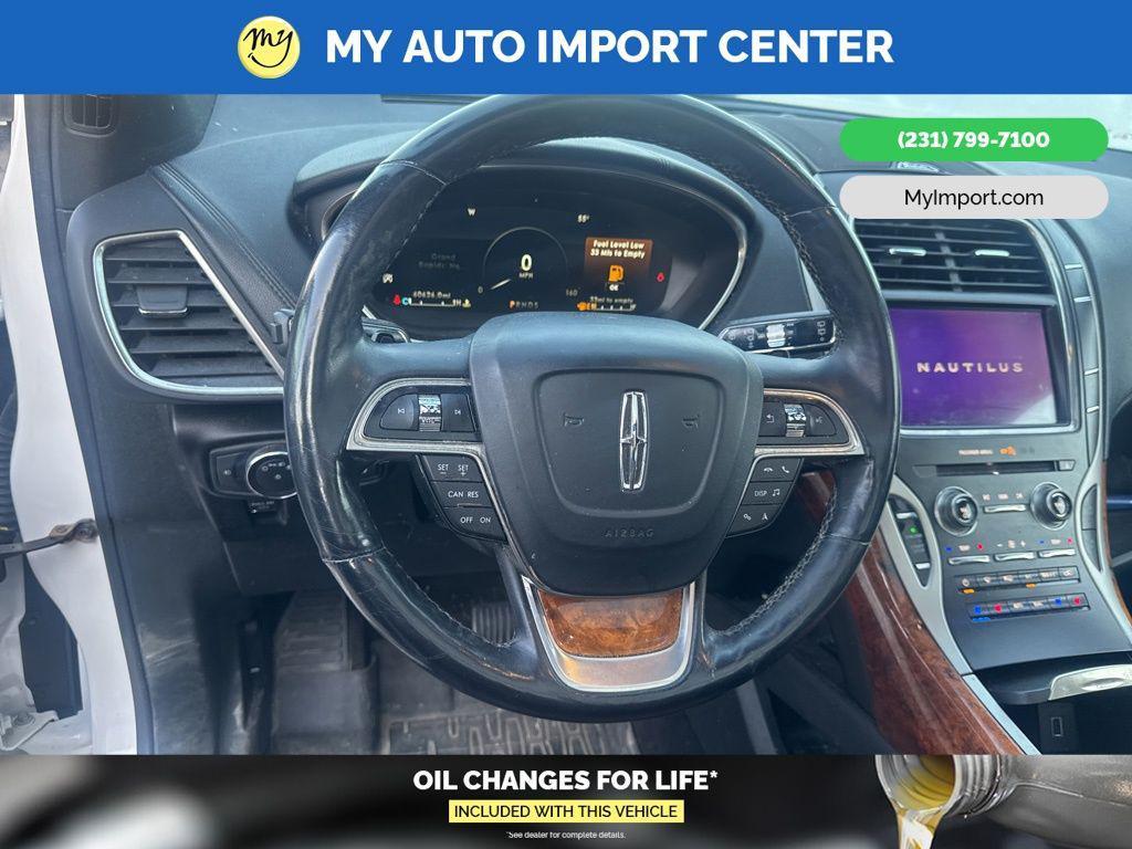 used 2019 Lincoln Nautilus car, priced at $21,980