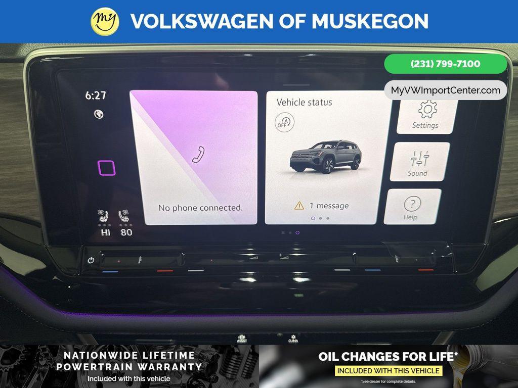 new 2026 Volkswagen Atlas car, priced at $49,788