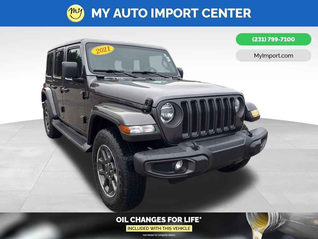 used 2021 Jeep Wrangler Unlimited car, priced at $22,284