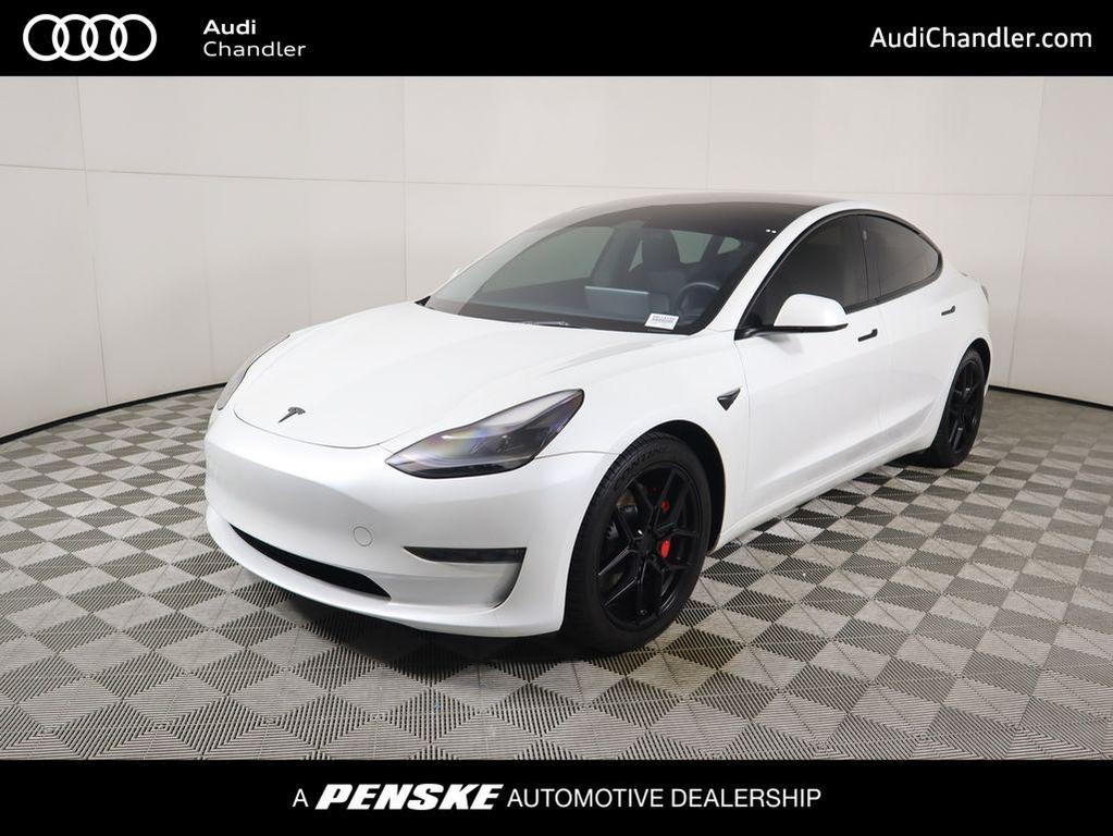 used 2023 Tesla Model 3 car, priced at $28,882