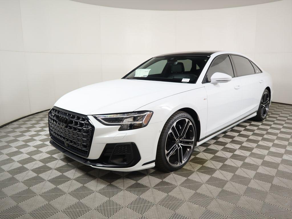 new 2025 Audi A8 car, priced at $96,595