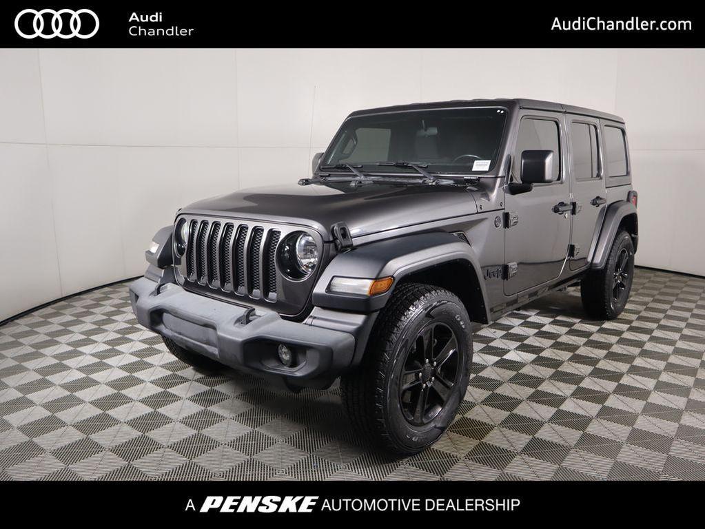 used 2021 Jeep Wrangler Unlimited car, priced at $28,990