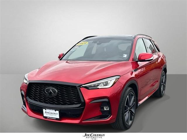 used 2025 INFINITI QX50 car, priced at $38,750