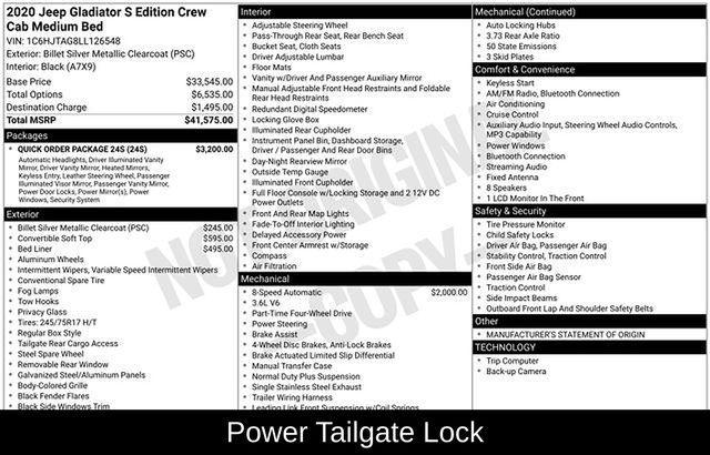 used 2020 Jeep Gladiator car, priced at $22,981