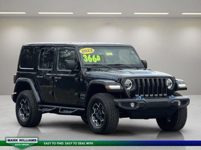 used 2022 Jeep Wrangler Unlimited 4xe car, priced at $32,436
