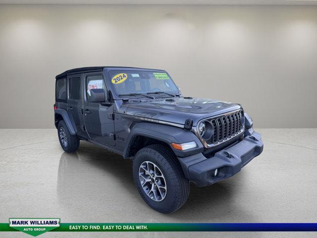 used 2024 Jeep Wrangler car, priced at $34,259