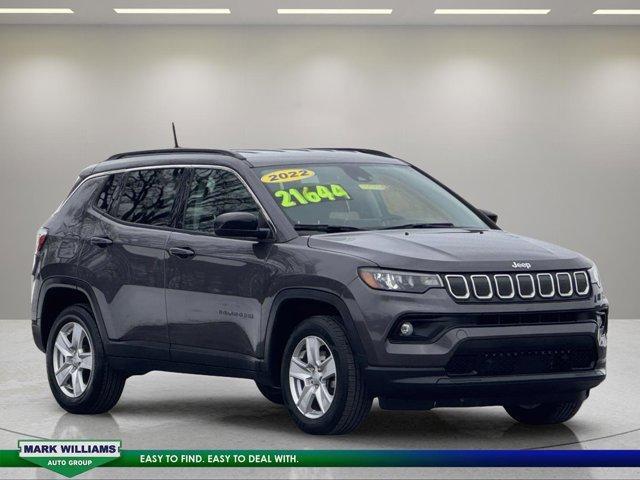 used 2022 Jeep Compass car, priced at $19,995