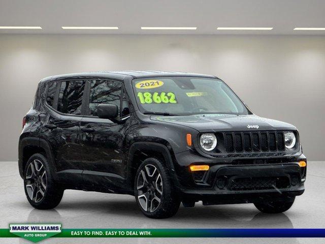used 2021 Jeep Renegade car, priced at $16,444