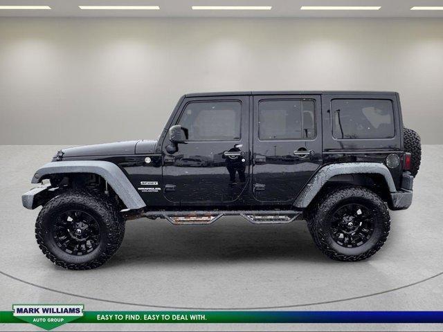 used 2014 Jeep Wrangler Unlimited car, priced at $15,968