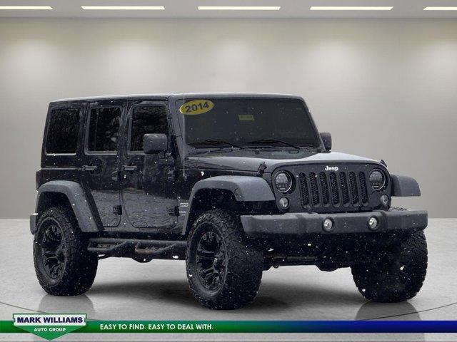 used 2014 Jeep Wrangler Unlimited car, priced at $15,968