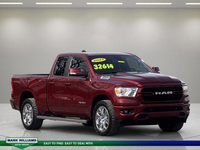 used 2021 Ram 1500 car, priced at $32,614