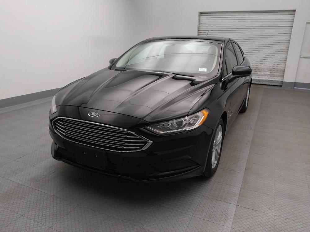 used 2018 Ford Fusion Hybrid car, priced at $17,895